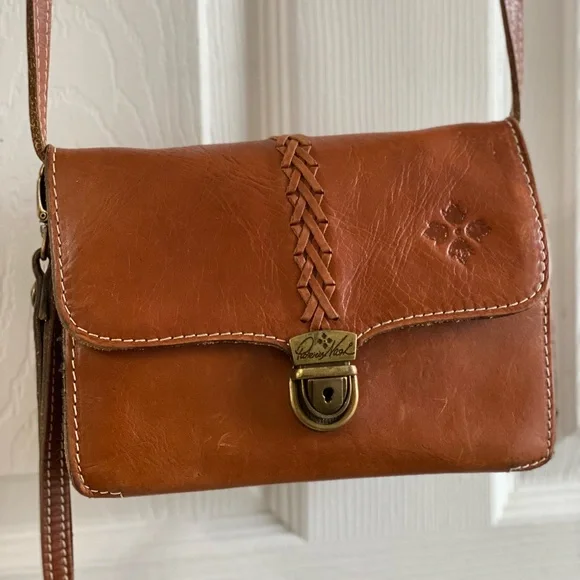 Patricia Nash Bianco leather women’s crossbody bag excellent condition - Picture 10 of 10